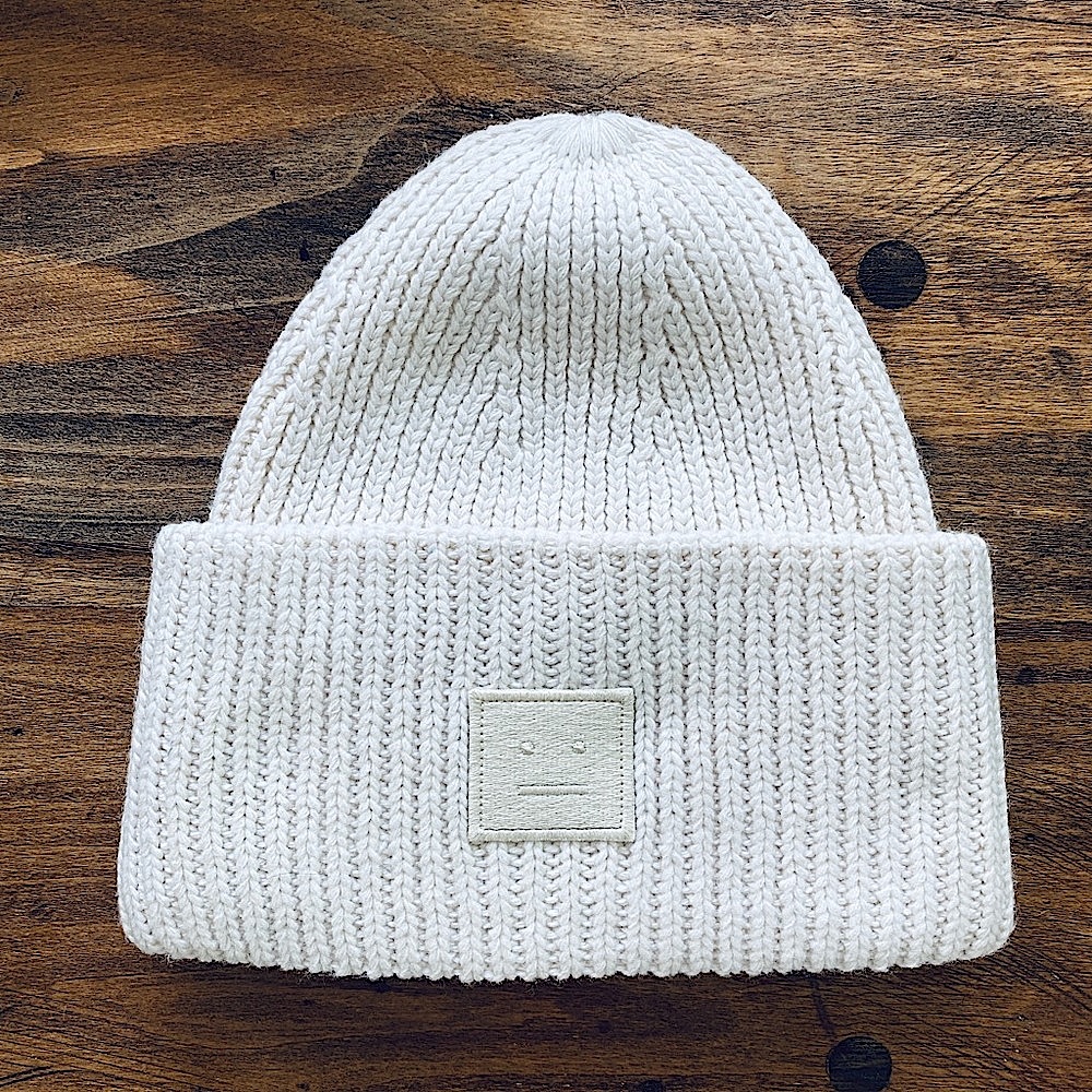 Acne Studios Face Wool Beanie Toque